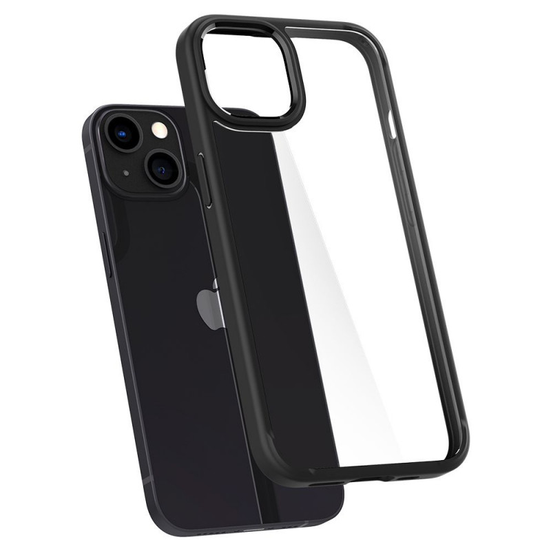 Spigen Ultra Hybrid Apple iPhone 13 dėklas, matinis juodas