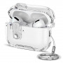 Tech-Protect Bounce Pro silikoninis Apple AirPods Pro 3 įkrovimo dėklo dangtelis, permatomas