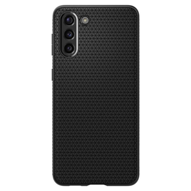 Spigen Liquid Air Spigen dėklas, skirtas Samsung Galaxy S21, matinė juoda
