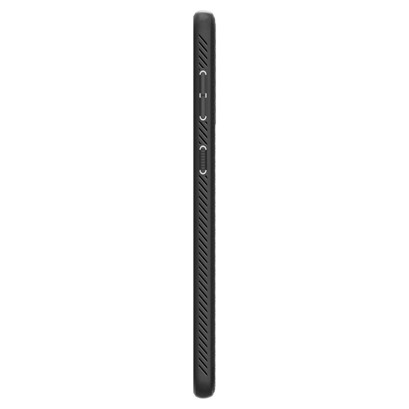 Spigen Liquid Air Spigen dėklas, skirtas Samsung Galaxy S21, matinė juoda