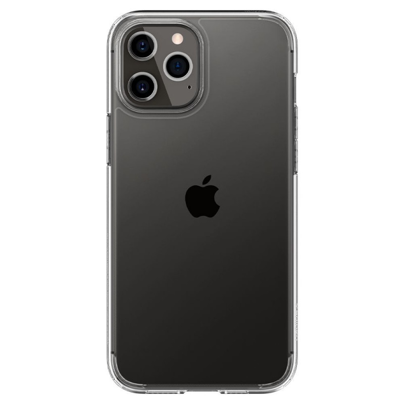 Spigen Ultra Hybrid dėklas, skirtas Apple iPhone 12 / 12 Pro, Crystal Clear
