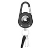 Tech-Protect Slidelock Carabiner Keychain dėklas Apple AirTag 1/2, juodas