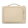 Tech-Protect Basic Bag nešiojamojo kompiuterio rankinė 13-14" Desert Beige