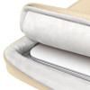 Tech-Protect Basic Bag nešiojamojo kompiuterio rankinė 13-14" Desert Beige
