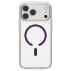 Spigen Ultra Hybrid MagSafe dėklas Apple iPhone 17 Pro / 18 Pro, Clear/burgundy