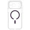 Spigen Ultra Hybrid MagSafe dėklas Apple iPhone 17 Pro / 18 Pro, Clear/burgundy