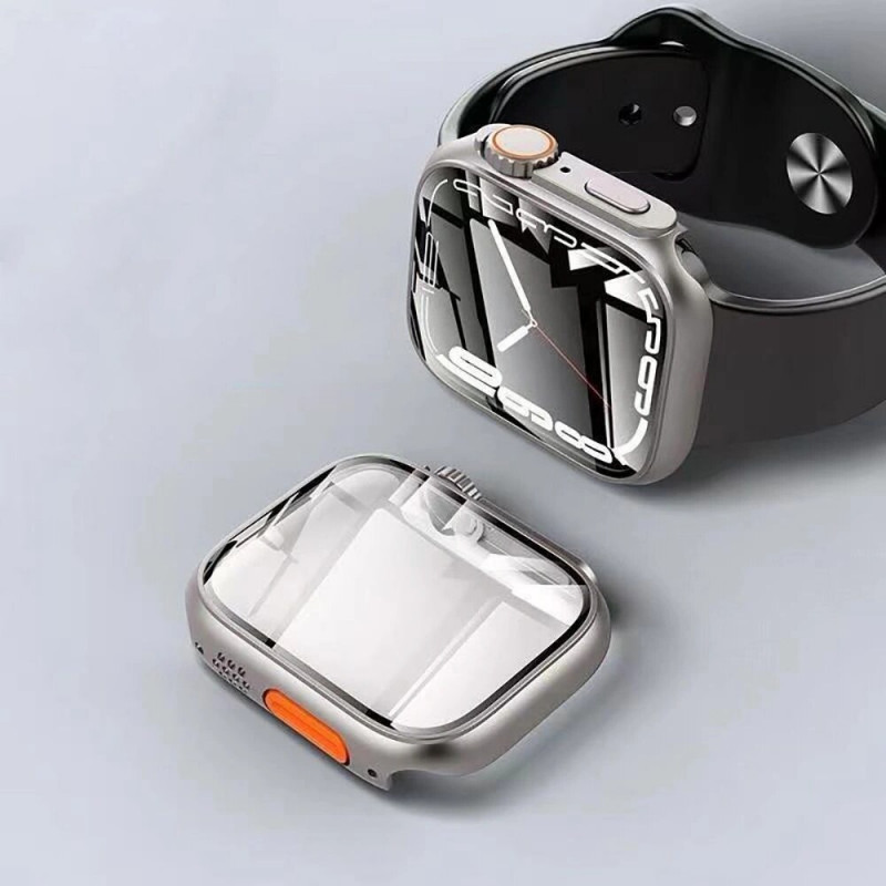 Tech-Protect Defense360 dėklas Apple Watch 10 / 11 46 mm, juodas/oranžinis