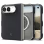 Spigen Nano Pop Mag MagSafe dėklas skirtas Apple iPhone Duo, Black Sesame
