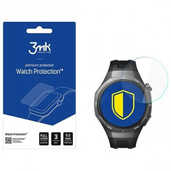 3MK FlexibleGlass Watch hibridinio stiklo ekrano apsauga, skirta Huawei Watch GT5 Pro 46 mm