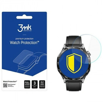 3MK FlexibleGlass Watch hibridinio stiklo ekrano apsauga, skirta Huawei Watch GT 5 Active 46 mm