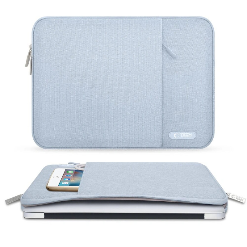 Tech-Protect Sleevy 13-14" nešiojamojo kompiuterio dėklas, Winter Blue