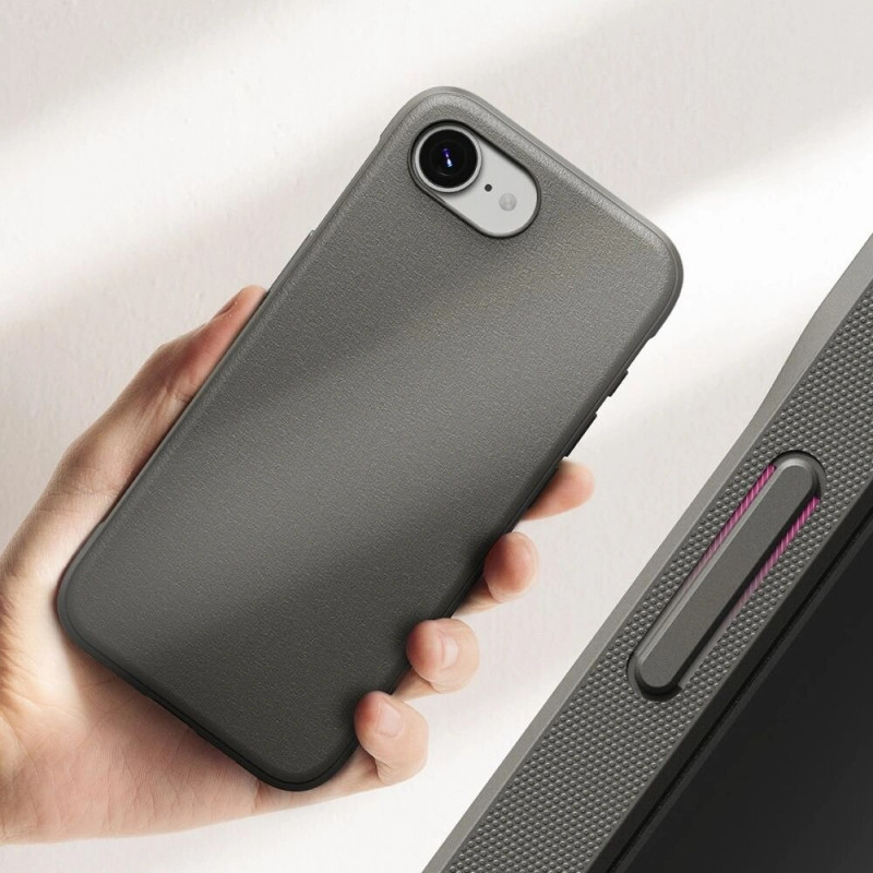 Ringke Onyx dėklas Apple iPhone 17e / 16e, pilkas