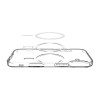 Spigen Liquid Crystal Mag MagSafe dėklas, skirtas Apple iPhone 17, Clear/White