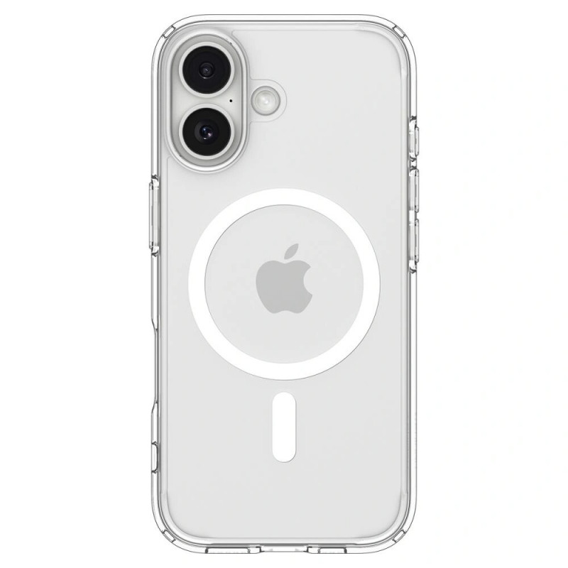 Spigen Ultra Hybrid Mag MagSafe ACS10380 dėklas skirtas Apple iPhone 17, Clear/White