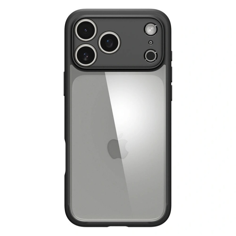 Spigen Ultra Hybrid dėklas Apple iPhone 17 Pro Max, matinė juoda