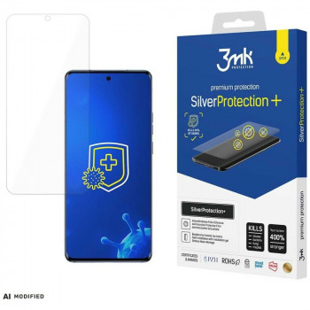 3MK SilverProtection+ antimikrobinė ekrano apsauginė plėvelė, skirta Motorola Edge 40, 3MK18587