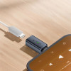Tech-Protect UltraBoost USB-C į Lightning garso adapteris, pilkas