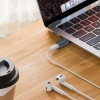 Tech-Protect UltraBoost USB-C į Lightning garso adapteris, pilkas