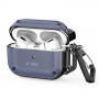 Tech-Protect Rough Hook dėklas su karabinu Apple AirPods Pro 1 / 2, Steel Blue
