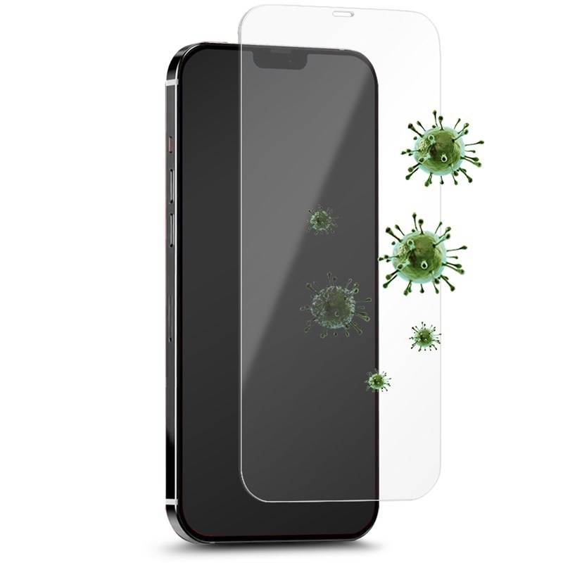 PURO antibakterinis grūdintas stiklas, skirtas Apple iPhone 12 Pro Max