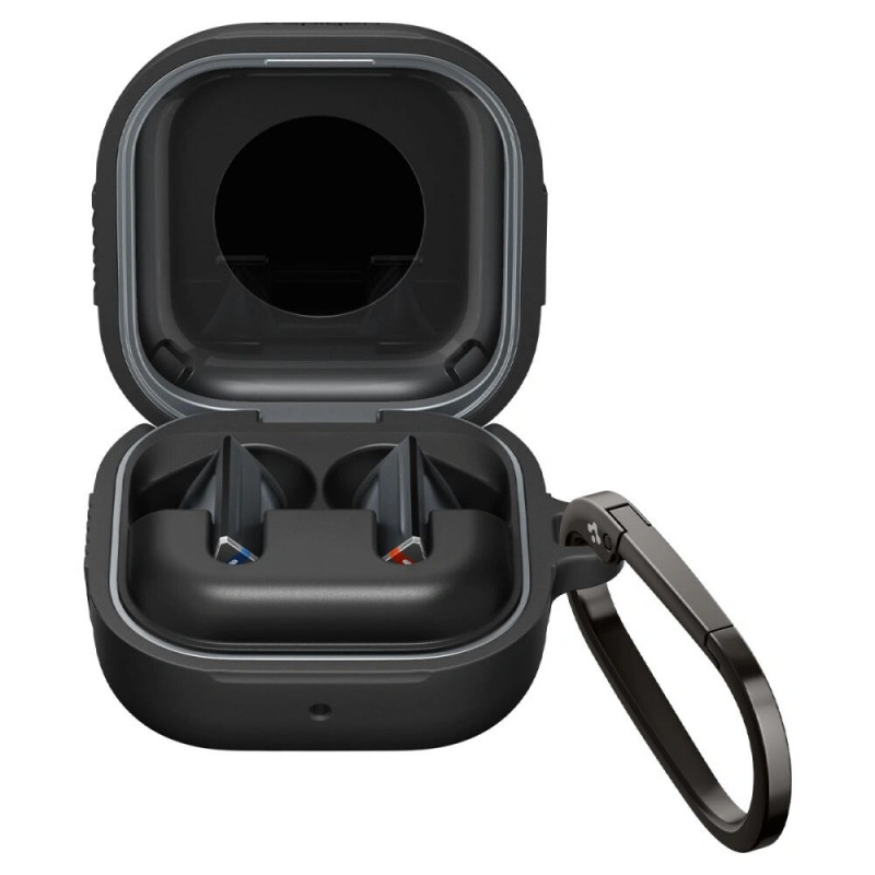 Spigen Rugged Armor ausinukų dėklas Samsung Galaxy Buds 4 / 4 Pro, Matte Black
