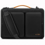 Tech-Protect Defender Bag THP4355 nešiojamojo kompiuterio krepšys 13-14", juodas/oranžinis