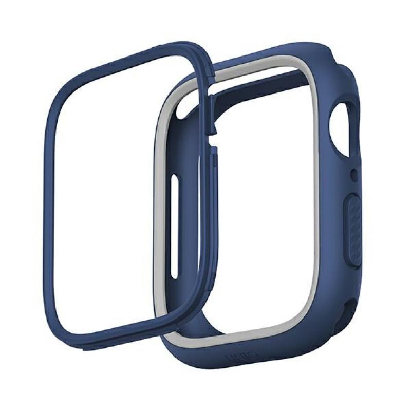 UNIQ Moduo UNIQ Apple Watch 4/5/6/7/8/9/SE 44/45 mm dėklas, Blue-Grey