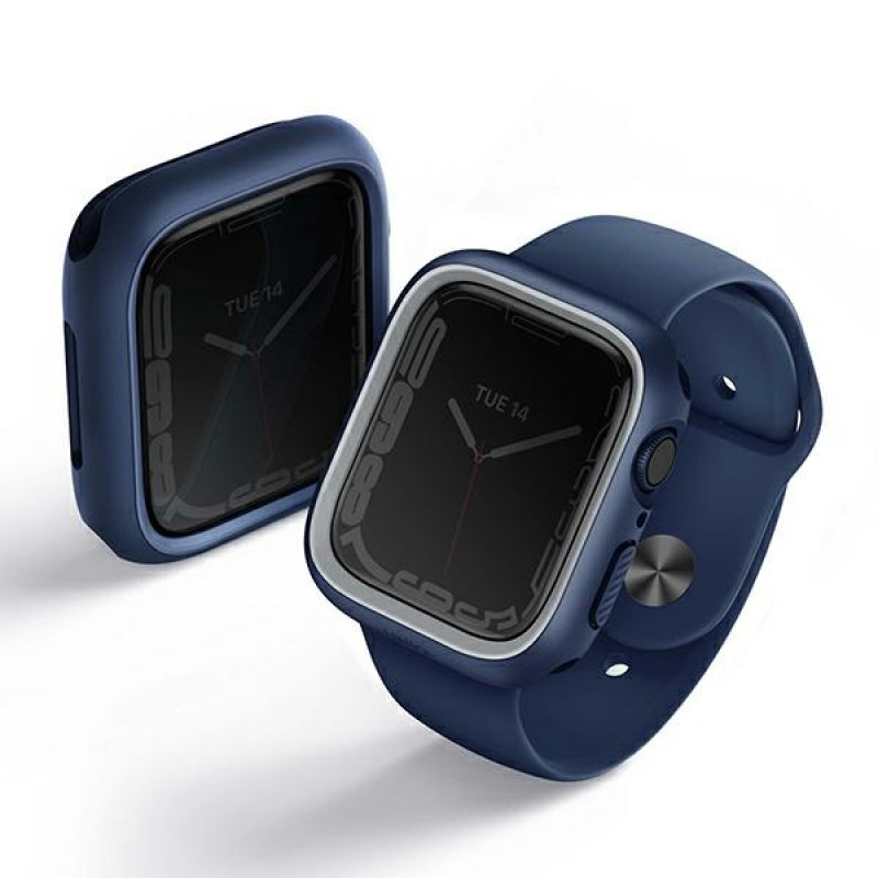 UNIQ Moduo UNIQ Apple Watch 4/5/6/7/8/9/SE 44/45 mm dėklas, Blue-Grey