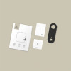 Tech-Protect Camalloy Fit+ fotoaparato modulio dangtelis, skirtas Apple iPhone Air, juodas