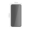 Tech-Protect Glass SPY+ privatumo grūdintas stiklas Samsung Galaxy A27 5G (2 vnt.)