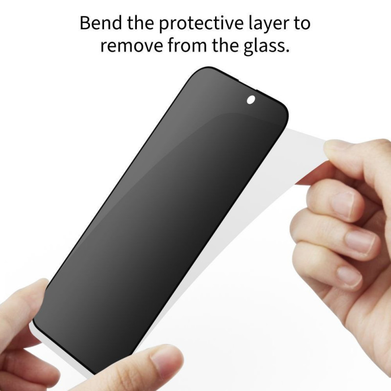 Tech-Protect Glass SPY+ privatumo grūdintas stiklas Samsung Galaxy A27 5G (2 vnt.)