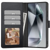 Tech-Protect Wallet dėklas Samsung Galaxy S26 Ultra, juodas
