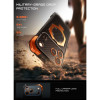 Supcase UB Grip Mag MagSafe Aramid apsauginis dėklas, skirtas Apple iPhone 17 Pro Max / 18 Pro Max, juodas/oranžinis