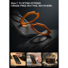 Supcase UB Grip Mag MagSafe Aramid apsauginis dėklas, skirtas Apple iPhone 17 Pro Max / 18 Pro Max, juodas/oranžinis