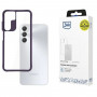 3MK Satin Armor Case+ dėklas Samsung Galaxy A15 5G, purpurinis