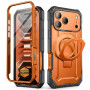 Supcase Grip Pro Mag MagSafe dėklas Apple iPhone 17 Pro / 18 Pro, Coral