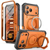 Supcase Grip Pro Mag MagSafe dėklas Apple iPhone 17 Pro / 18 Pro, Coral