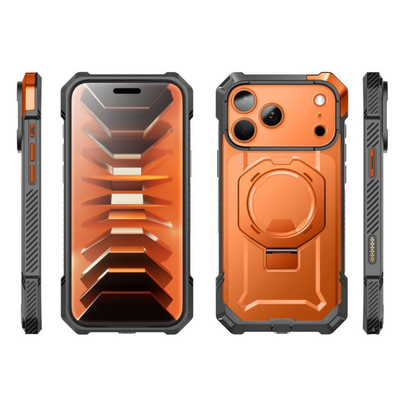 Supcase UB Grip Mag MagSafe korpusas, skirtas Apple iPhone 17 Pro Max / 18 Pro Max, koralų spalvos