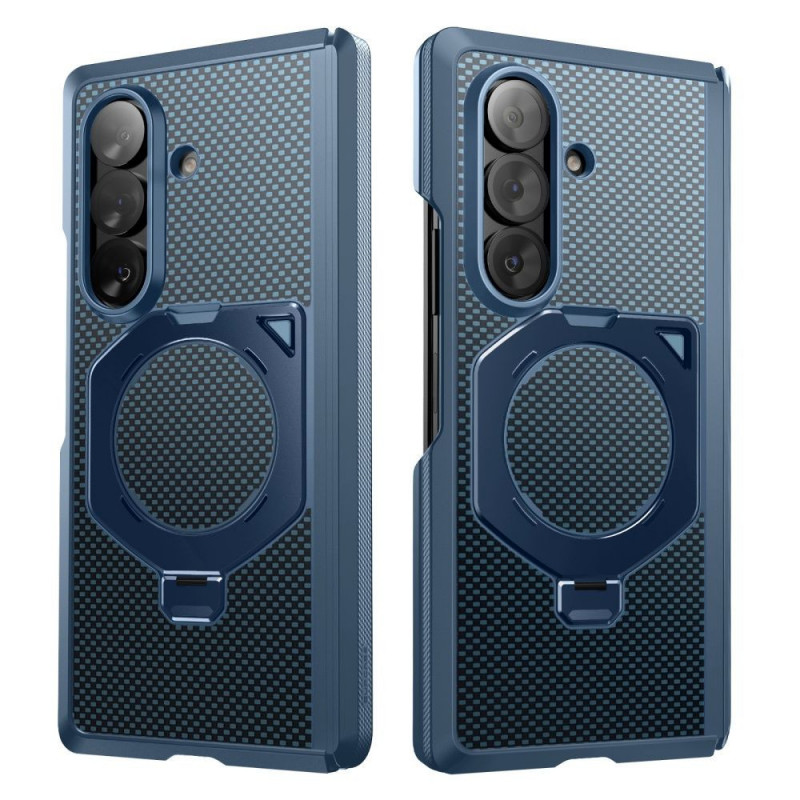 Supcase UB Aero MagSafe dėklas su grūdintu stiklu ir privatumo stiklu, skirta Samsung Galaxy Z Fold 8 Ultra, Aramid Blue