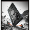 Supcase UB Grip Mag MagSafe dėklas su grūdintu stiklu ir privatumo stiklu, skirtas Samsung Galaxy Z Fold 8, juodas