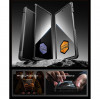 Supcase UB Grip Mag MagSafe dėklas su grūdintu stiklu ir privatumo stiklu, skirtas Samsung Galaxy Z Fold 8, juodas