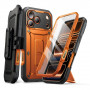 Supcase Unicorn Beetle Pro dėklas skirtas Apple iPhone 17 Pro Max, koralinės spalvos