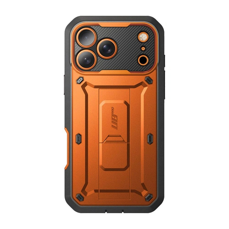 Supcase Unicorn Beetle Pro dėklas skirtas Apple iPhone 17 Pro Max, koralinės spalvos