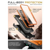 Supcase Unicorn Beetle Pro dėklas skirtas Apple iPhone 17 Pro Max, koralinės spalvos