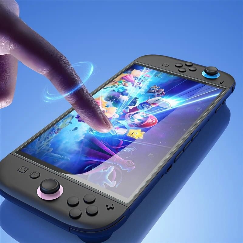 Tech-Protect Easy Set+ grūdintas stiklas, skirta Nintendo Switch 2, permatomas (2 vnt.)