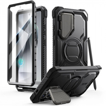 Supcase IBLSN ArmorBox Mag MagSafe dėklas skirtas Samsung Galaxy S25 Ultra, juodas