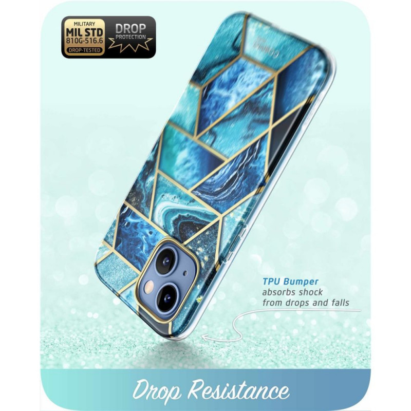 Supcase Cosmo dėklas, skirtas Apple iPhone 14 Plus / 15 Plus, Ocean Blue