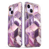 Supcase Cosmo Supcase dėklas, skirtas Apple iPhone 14 Plus / 15 Plus, Marble Purple