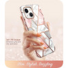 Supcase Cosmo dėklas, skirtas Apple iPhone 14 Plus / 15 Plus, Pink Marble