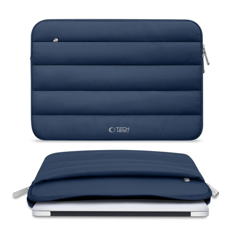 Tech-Protect Fluffy nešiojamojo kompiuterio dėklas 15-16" Navy Blue